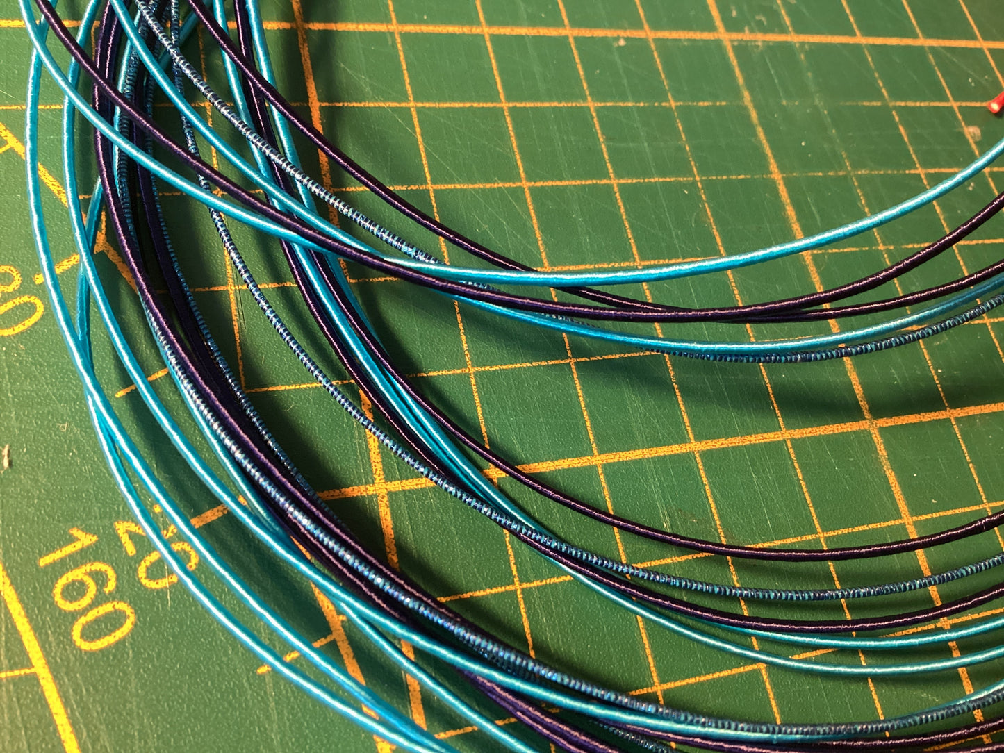 Mizuhiki cord set: Blue