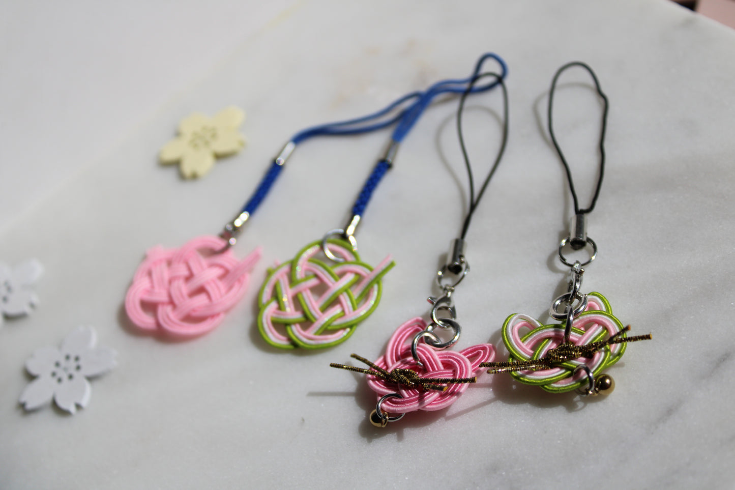 Mizuhiki Cat Pendant | Spring Collection