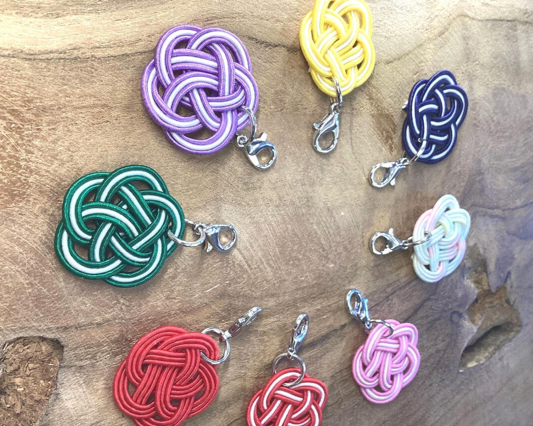 Mizuhiki UME Charm- Lucky Charm