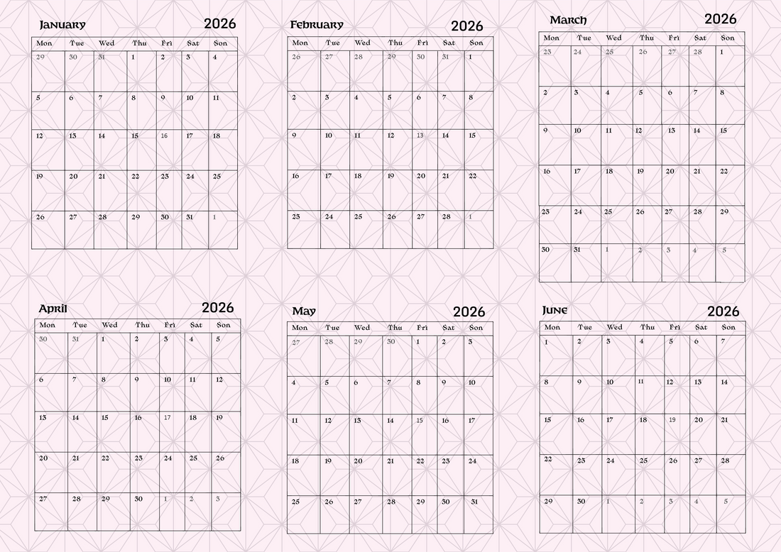 Kreativ ins neue Jahr – Kalender & Bullet Journal Ideen für 2026