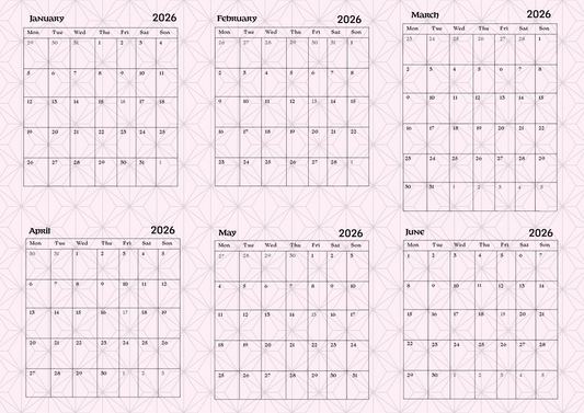 Kreativ ins neue Jahr – Kalender & Bullet Journal Ideen für 2026