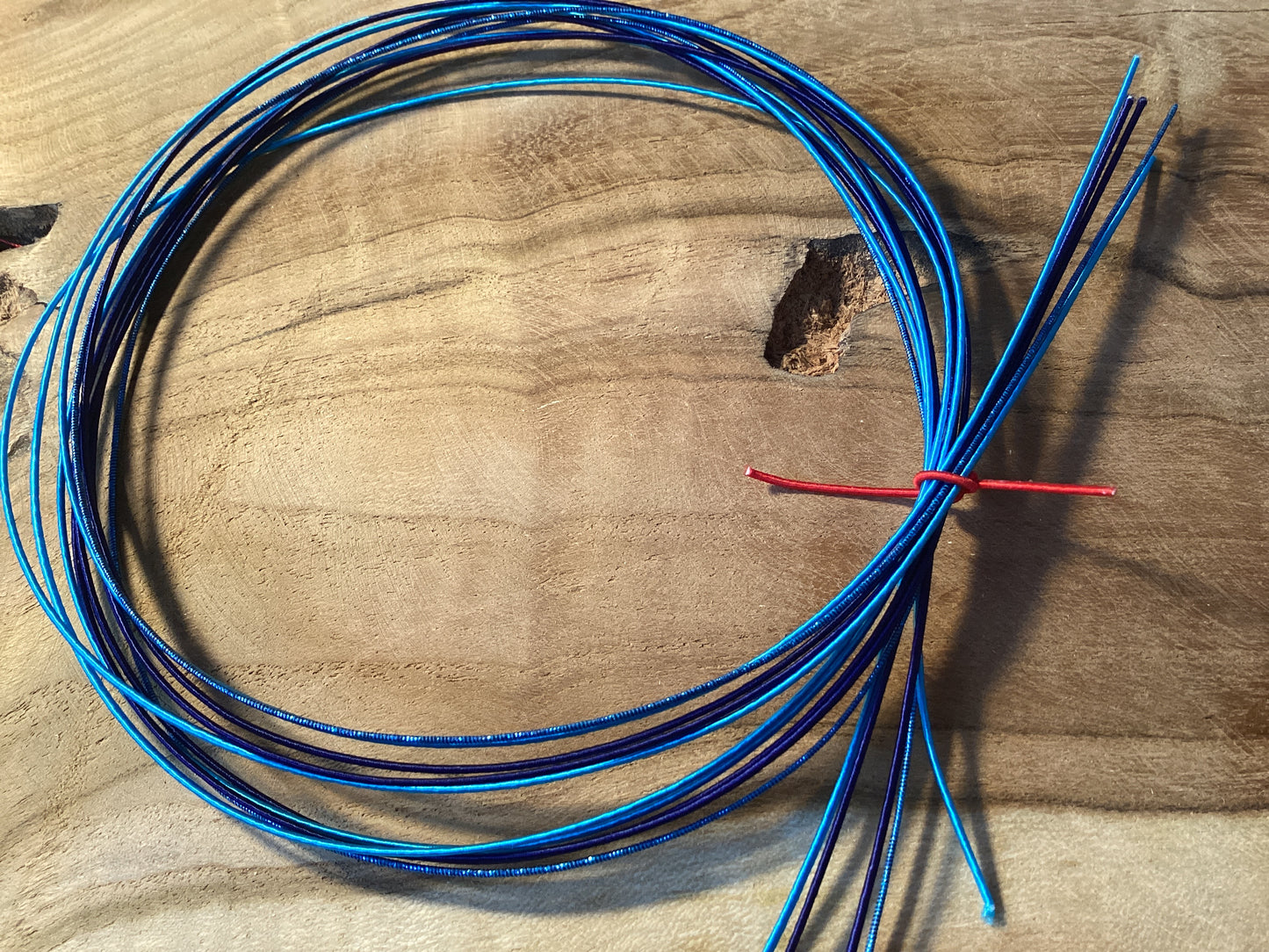 Mizuhiki-Kordel set: Blau