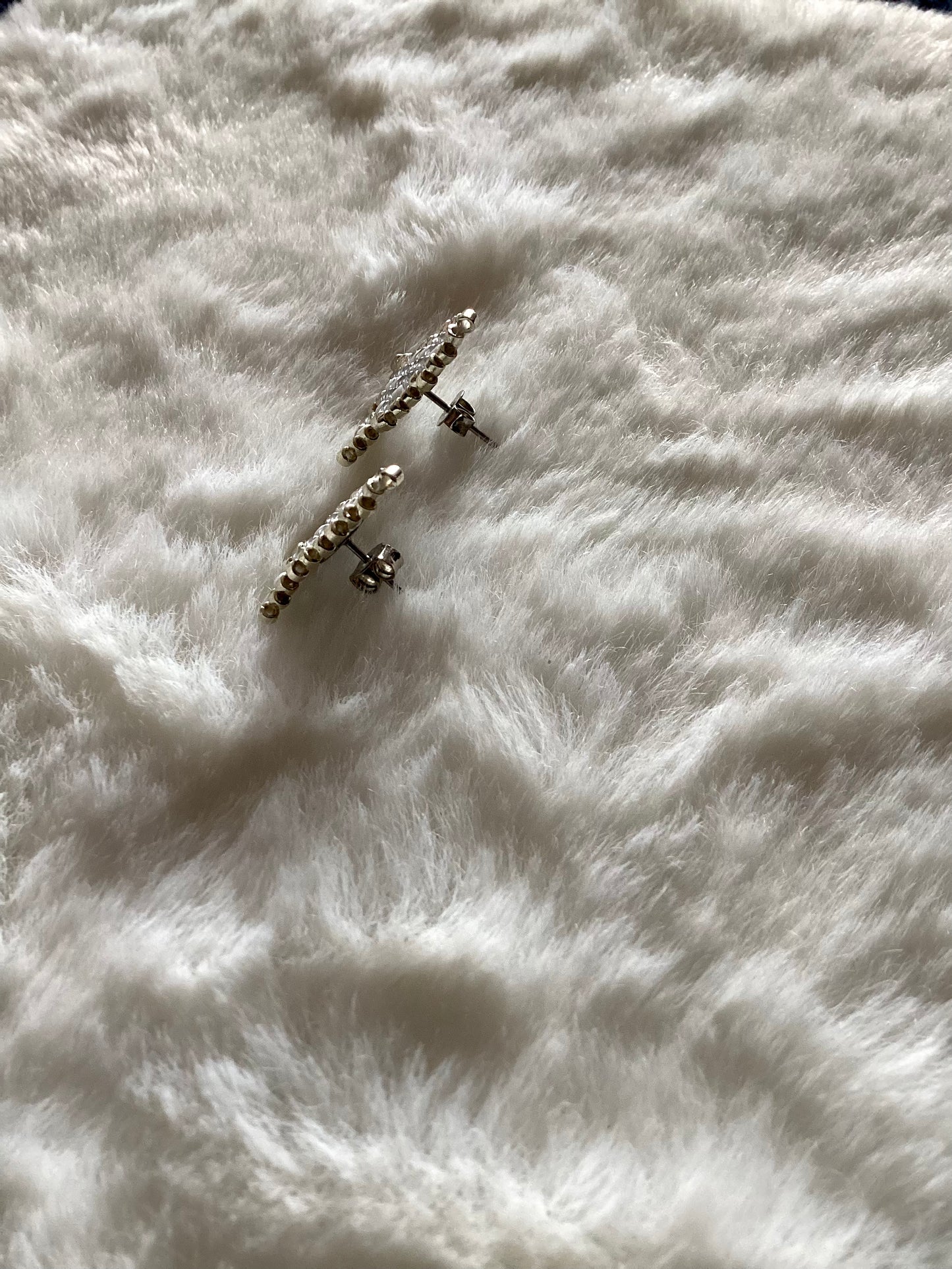 Tannenbaum-Motiv Perlenohrstecker für stilvolle Weihnachten