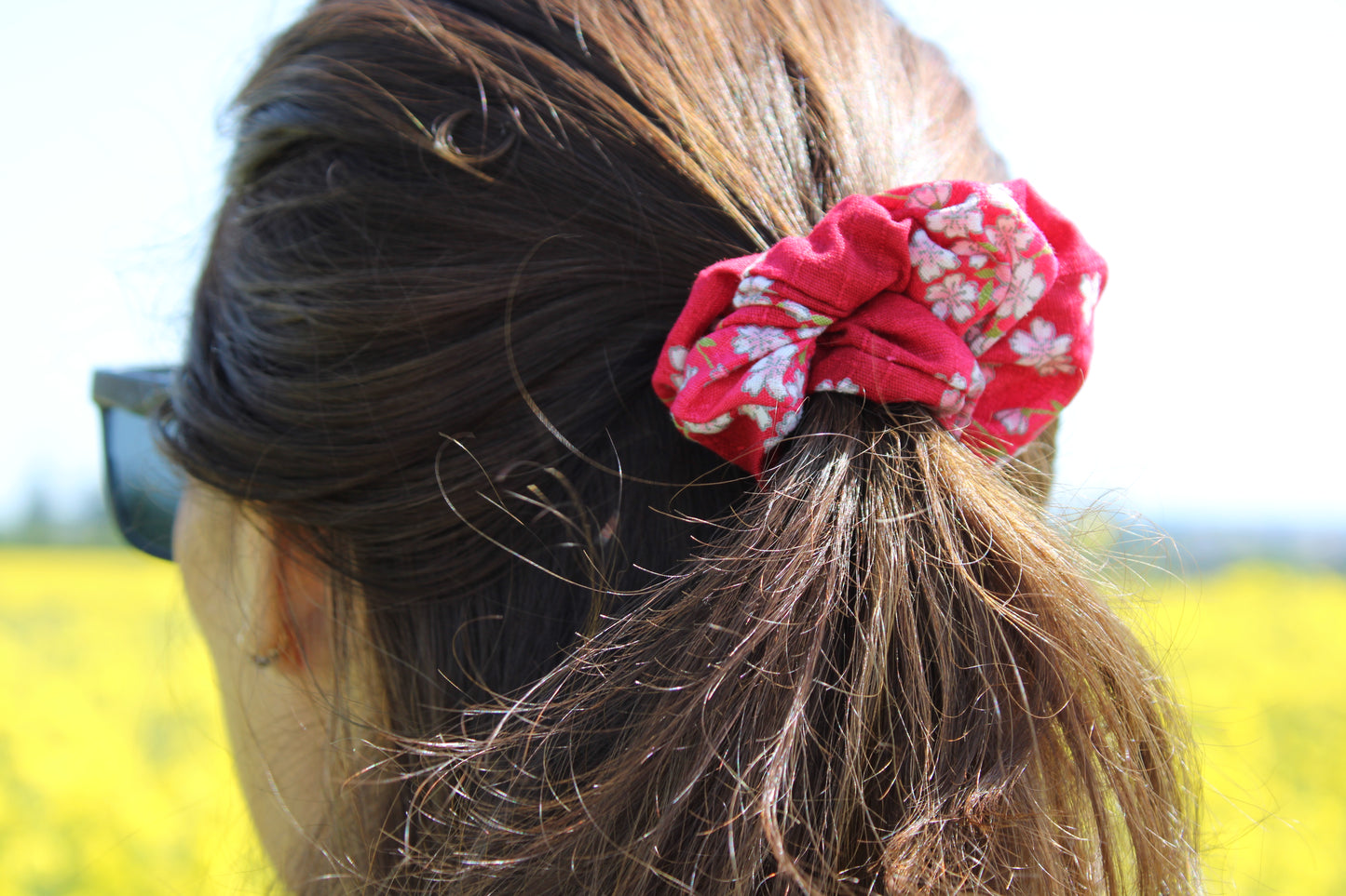 Scrunchies aus japanischem Stoff "SAKURA"