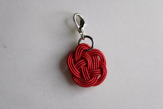 Mizuhiki UME Charm-  Lucky Charm