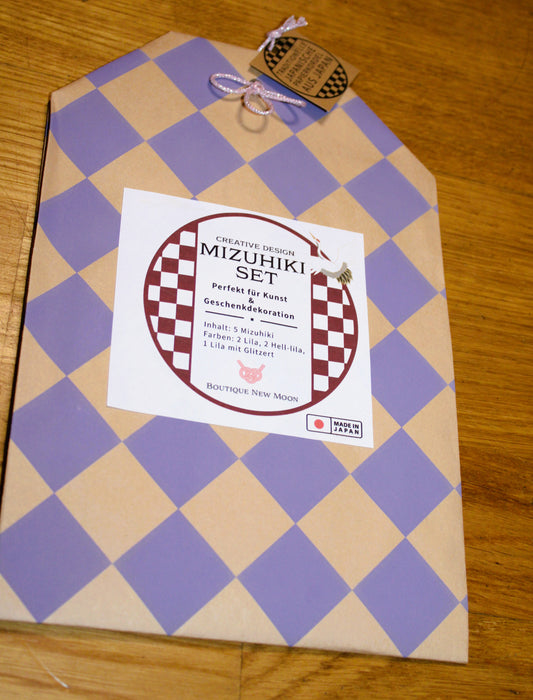 Mizuhiki cord set: purple