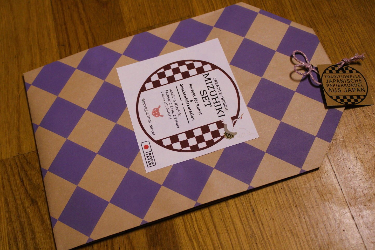 Mizuhiki-Kordel set: Rosa & Sakura