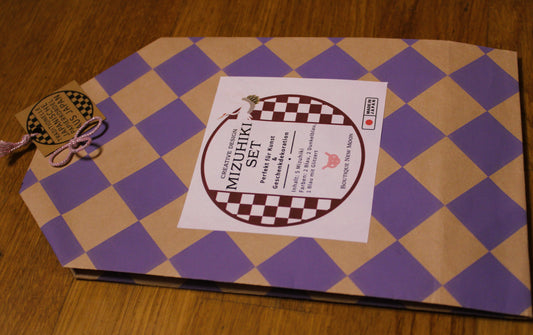 Mizuhiki-Kordel set: Blau