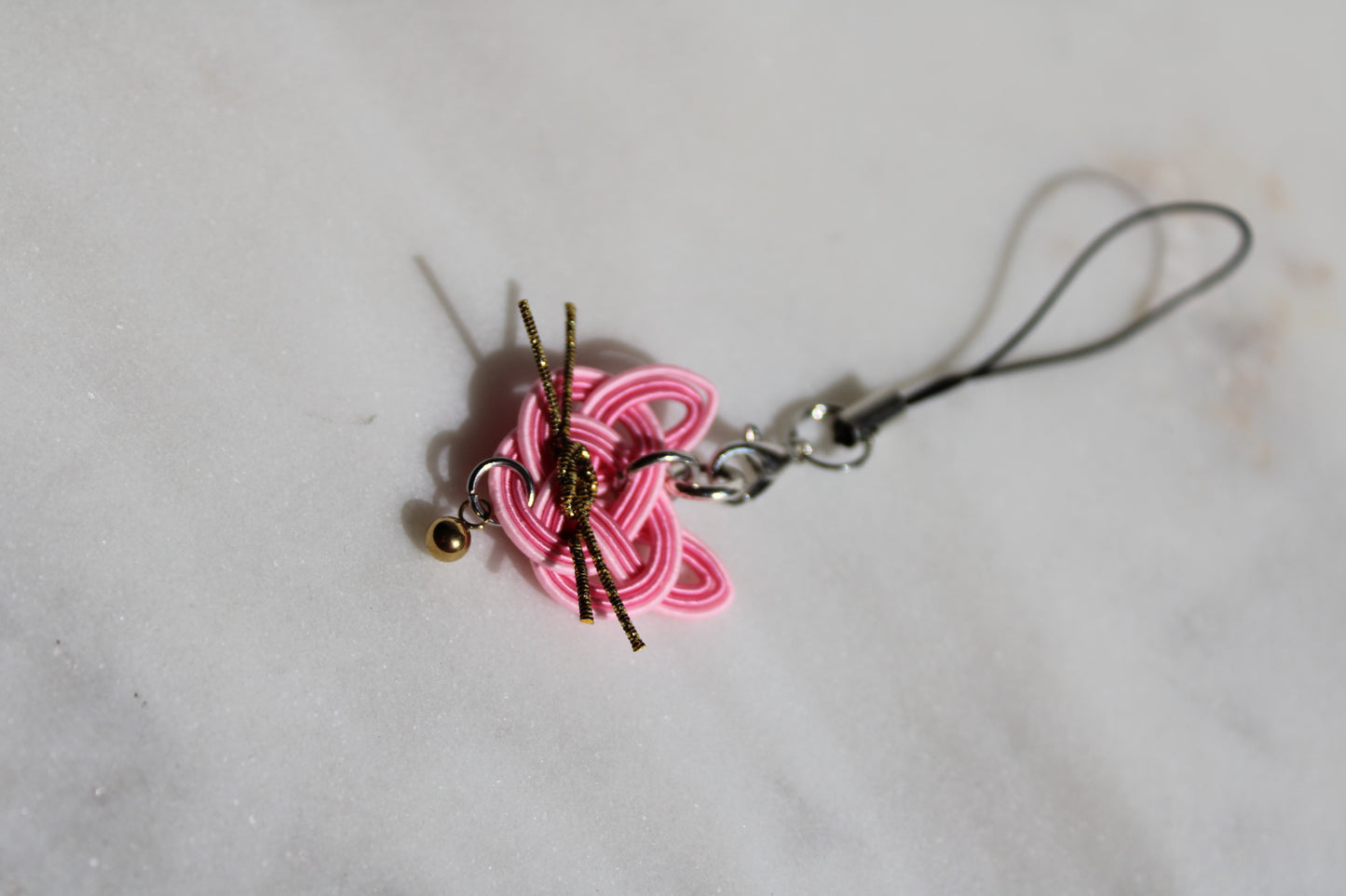 Mizuhiki Cat Pendant | Spring Collection